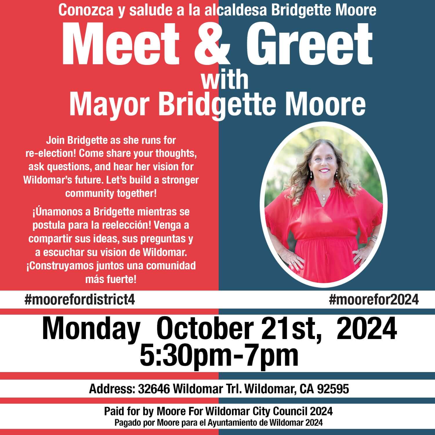 Bridgette Moore Campaign August 2024